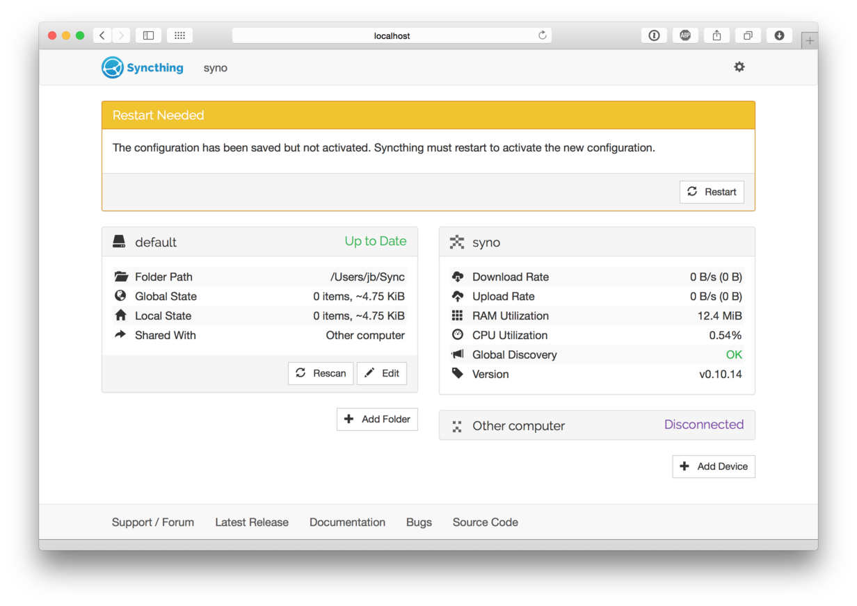 Welcome to Syncthing's documentation! — Syncthing documentation