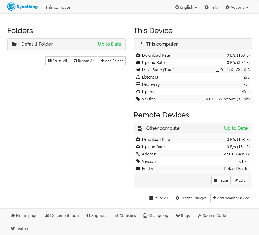 Welcome to Syncthing's documentation! — Syncthing documentation